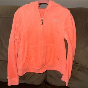 Girls Juicy Couture terry cloth sweat suit